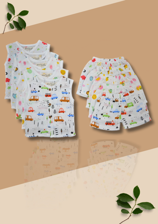 Muslin Jablas with Shorts